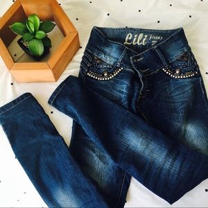 High Waisted Skinny Jeans